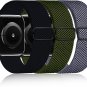 3 Pack Stretchy Nylon Solo Loop Band Compatible with Apple Watch Band 38Mm 40Mm