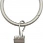 18 Pack Rings Curtain Clips Strong Metal Decorative Drapery Window Curtain Ring