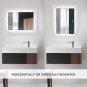 BHBL LED Bathroom Mirror with Lights, LED Lighted Bathroom Vanity Mirror, Led Mi