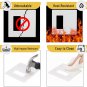 Bates- Combination Wall Plate, Decorator/Blank, 2 Gang Wall Plate, Wall Switch P