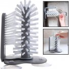 Water Bottle Cleaning Brush Glass Cup Washer with Suction Base Bristle Brush for