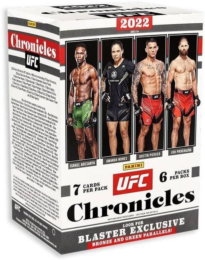 Panini Prestige 2021 UFC Chronicles Blaster Box 42 Trading Cards per Box