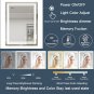 RICHTOP Led Bathroom Vanity Mirror with Lights 24X36 anti Fog Lighted Bathroom M