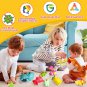 Mold Free Bath Toys for Toddlers 1-3 - Baby Infants Pool Water Shower Toys 6-12-