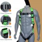 Universal Full-Body Fall Protection Safety Harness with Dorsal D-Ring and Mating