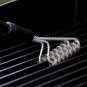 Stainless Steel Grate Valley Bristle-Free Double Helix Grill Cleaning Brush - Gr