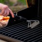 Stainless Steel Grate Valley Bristle-Free Double Helix Grill Cleaning Brush - Gr