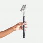 Stainless Steel Grate Valley Bristle-Free Double Helix Grill Cleaning Brush - Gr