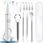 , Tartar Remover with Individual LED Lights, Electric Teeth Cleaning Kit with 4