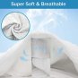Waterproof Mattress Protector, King Size Mattress Pad Quilted Fitted with Deep P