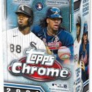 2021  Chrome Baseball Cards Blaster Box 32 Cards. Includes 2 Sepia and 2 Pink Re