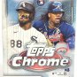 2021  Chrome Baseball Cards Blaster Box 32 Cards. Includes 2 Sepia and 2 Pink Re