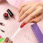 150 Pcs Clear Nail Color Swatch Sticks, AZUREBEAUTY Fan Shape Nail Art Polish Di