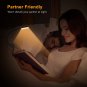 16 LED Rechargeable Book Light for Reading in Bed, Eye Caring 3 Color Temperatur
