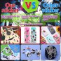 Anime Stickers Mixed Pack,600Pcs Mixed with Classic Anime Theme Sticker Pack,Vin