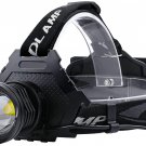 LED Rechargeable Headlamp, 90000 Lumens Super Bright with 6 Modes & IPX7 Level W