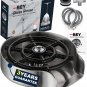 BEY Automatic Glass Rinser - Powerful Cup Washer for Kitchen Sink, Stainless Ste