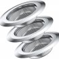 3PCS Kitchen Sink Strainer and Sink Strainer Stopper Kit, anti Clogging Stainles