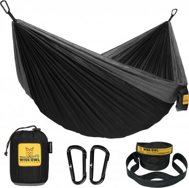 Camping Hammock - Camping Accessories Single or Double Hammock for Outdoor, Trav
