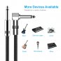 New Bee Guitar Cable 10Ft Electric Instrument Bass AMP Cord for Electric Mandoli