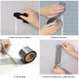 KTOJOY 2"X140" Screen Repair Kit, Door Window Screen Repair Tape Fiberglass Cove