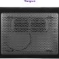 17 Inch Dual Fan Lap Chill Mat - Soft Neoprene Laptop Cooling Pad, Heat Protecti