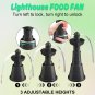 Fly Fans for Tables, Portable Fly Fan with Aroma Diffuser Function, Holographic