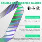 Fly Fans for Tables, Portable Fly Fan with Aroma Diffuser Function, Holographic