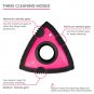 Mini Pet Hair Remover Brush Triangle - Great for Bedding, Couch, Car Detailing,