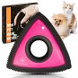 Mini Pet Hair Remover Brush Triangle - Great for Bedding, Couch, Car Detailing,
