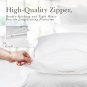 Zippered Style Pillow Case Cover - Luxury Hotel Collection 200 Thread Count, Sof