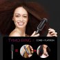 Hair Straightener Comb Matte Black, Hair Straightener Brush Straightening Comb