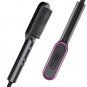 Hair Straightener Comb Matte Black, Hair Straightener Brush Straightening Comb