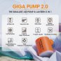 2.0 Electric Portable Air Pump 1300Mah Battery Rechargeable Pump Ultra-Mini Infl