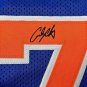 Facsimile Autographed Carmelo Anthony New York Blue Reprint Laser Auto Basketbal