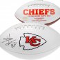 Travis Kelce Kansas City Signed Autograph Embroidered Logo Football Fanatics Aut