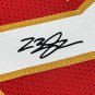 Framed Facsimile Autographed Lebron James 33X42 Cleveland Red Reprint Laser Auto