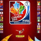2015 Panini FIFA Women’S World Cup Canada 56 Page Sticker Collectors Album !