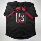 Facsimile Autographed Joey Votto Cincinnati Black City Connect Reprint Laser Aut
