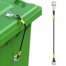 Trash Can Lid Lock,Heavy Duty Bear Proof Trash Can Locks for Animals Stop from M