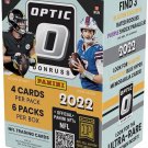 2022 Donruss Optic Football Trading Card Blaster Box