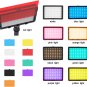 LED 9Color Filter Studio Streaming Key Lights Photography Video Lighting with C-