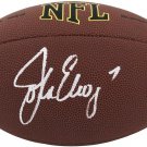John Elway Denver Broncos Signed Autograph Football JSA Certified
