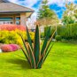Large Tequila Rustic Sculpture, Rustic Metal Agave Plants for Outdoor Patio Yard