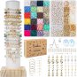 Clay Beads 7200 Pcs 2 Boxes Bracelet Making Kit - 24 Colors Polymer Clay Beads f