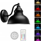 Battery Operated LED Wall Sconces – Rechargeable Wall Lights with Remote Control
