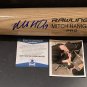 Mitch Haniger Seattle Mariners Autographed Signed Blonde Baseball Bat Beckett WI