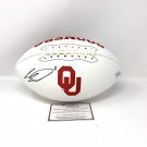 Ceedee Lamb Oklahoma Sooners Signed Autograph Embroidered Logo Football Fanatics