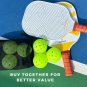 Pickleball Paddles, Pickleball Gift, Fiberglass Pickleball Rackets, Wristbands a