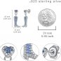 Cowboy Boot Earrings 925 Sterling Silver Western Cowgirl Boot Dangle Drop Earrin